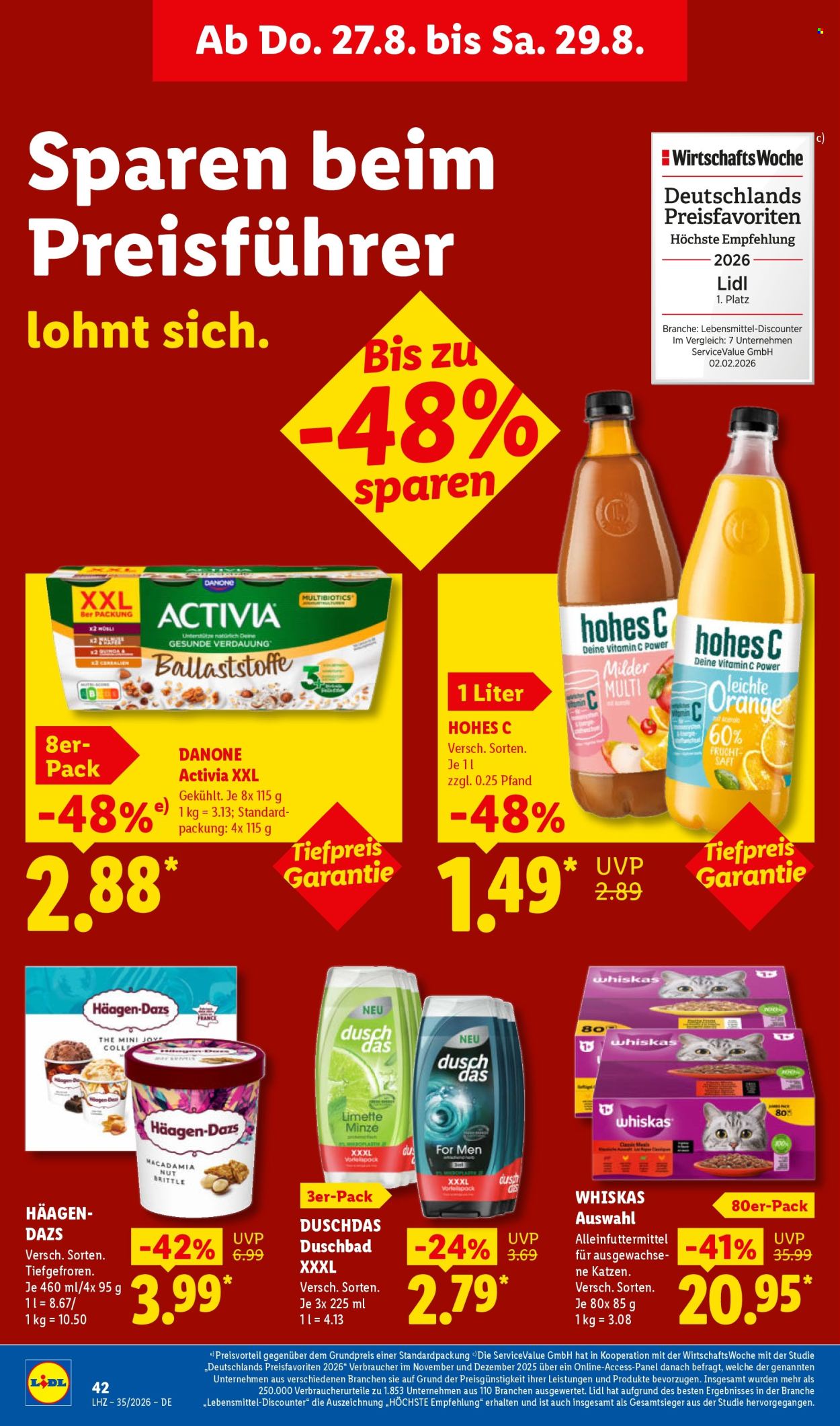 Lidl Prospekte  - 24.08.2026 - 29.08.2026. Seite 66