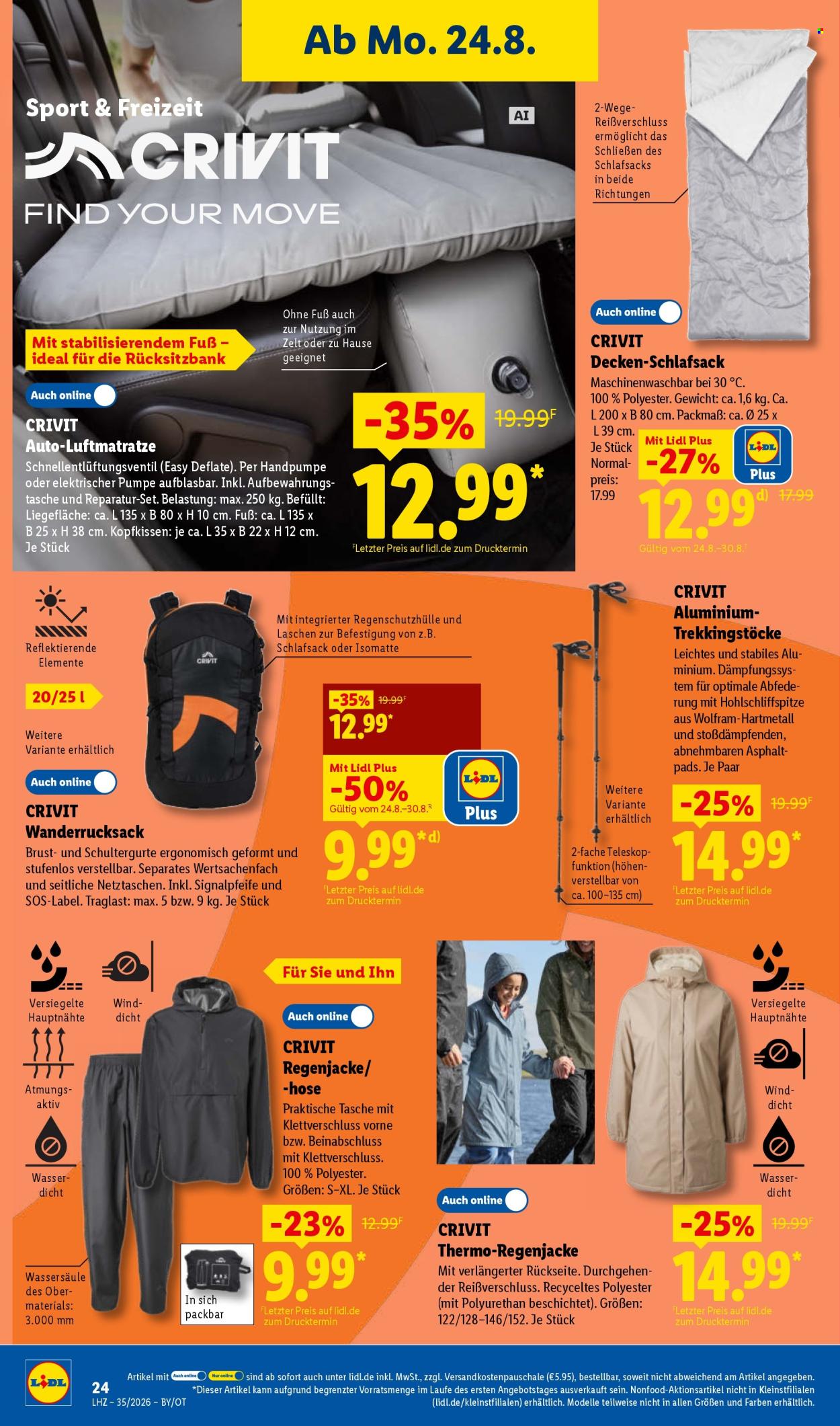 Lidl Prospekte  - 24.08.2026 - 29.08.2026. Seite 46