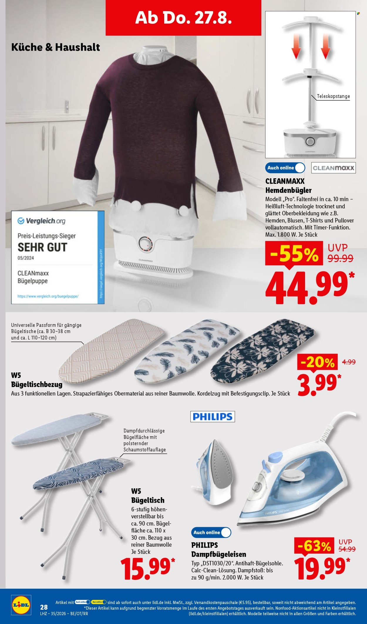 Lidl Prospekte  - 24.08.2026 - 29.08.2026. Seite 50