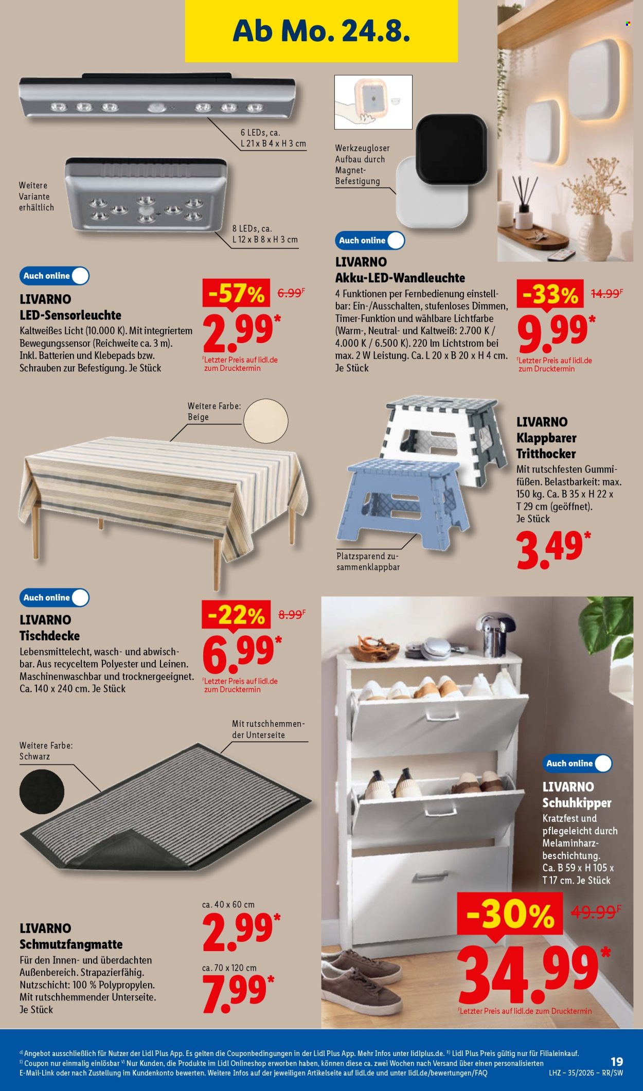 Lidl Prospekte  - 24.08.2026 - 29.08.2026. Seite 39