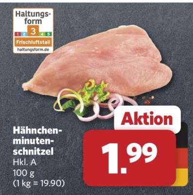 Hähnchenminutenschnitzel