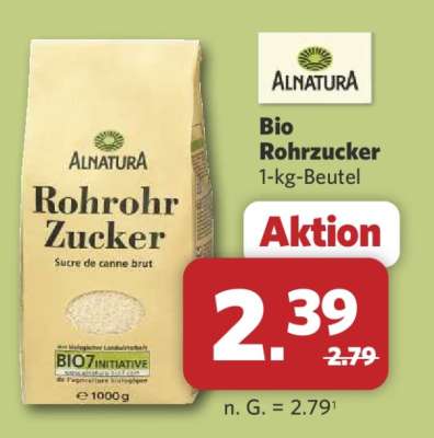 Bio Rohrzucker
