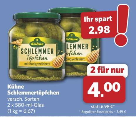 Kühne Schlemmertöpfchen