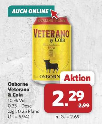 Osborne Veterano & Cola