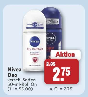 Nivea Deo