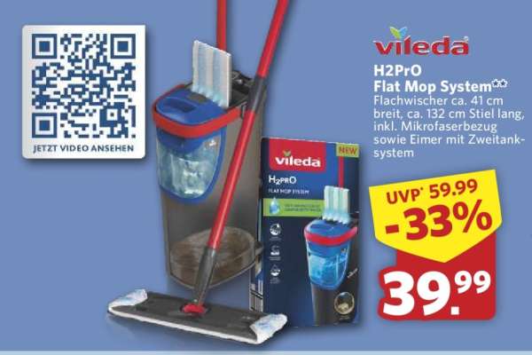 H2PrO Flat Mop System