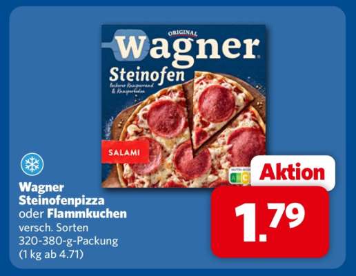 Wagner Steinofenpizza oder Flammkuchen