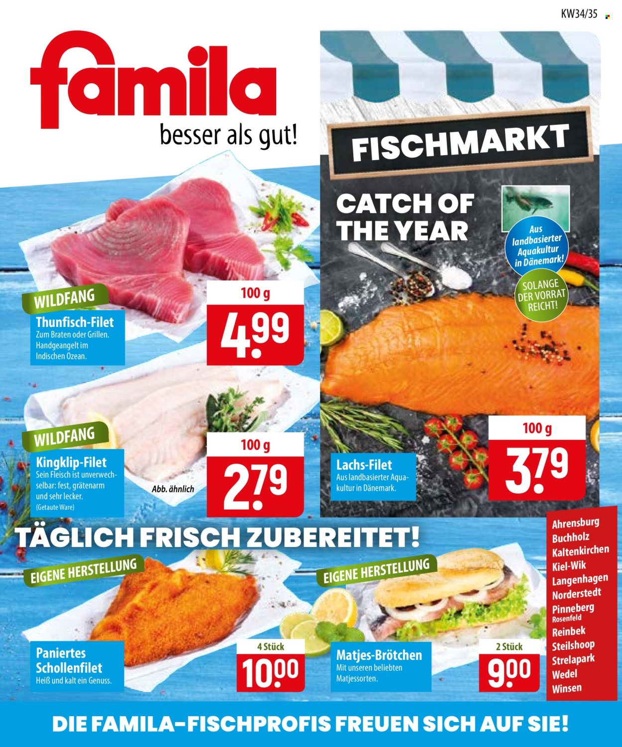 famila Prospekte  - 17.08.2026 - 22.08.2026. Seite 1