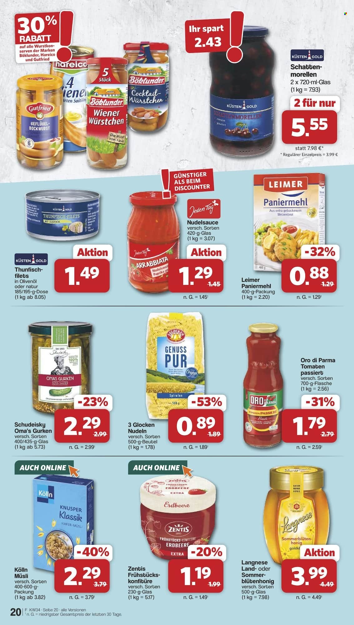 famila Prospekte  - 17.08.2026 - 22.08.2026. Seite 20