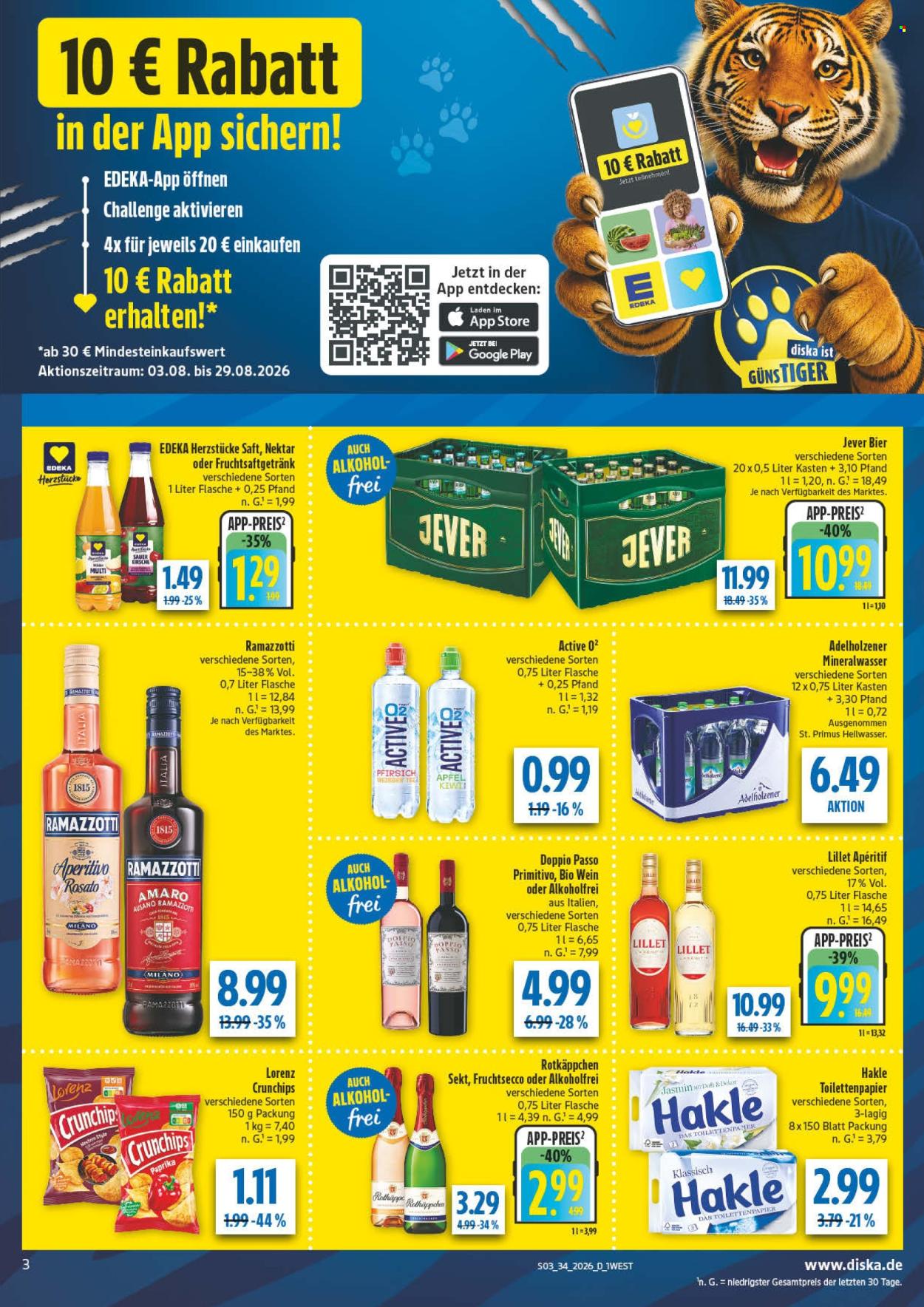 Diska Prospekte  - 17.08.2026 - 22.08.2026. Seite 3