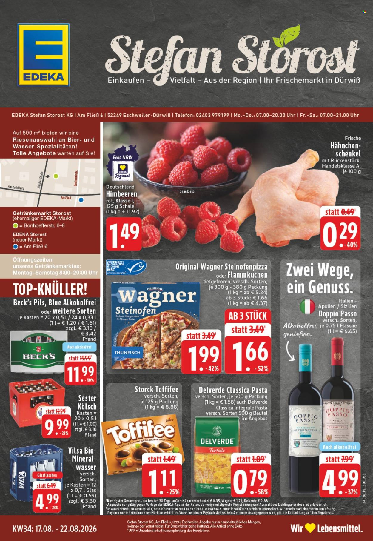 Edeka Prospekte  - 17.08.2026 - 22.08.2026. Seite 1