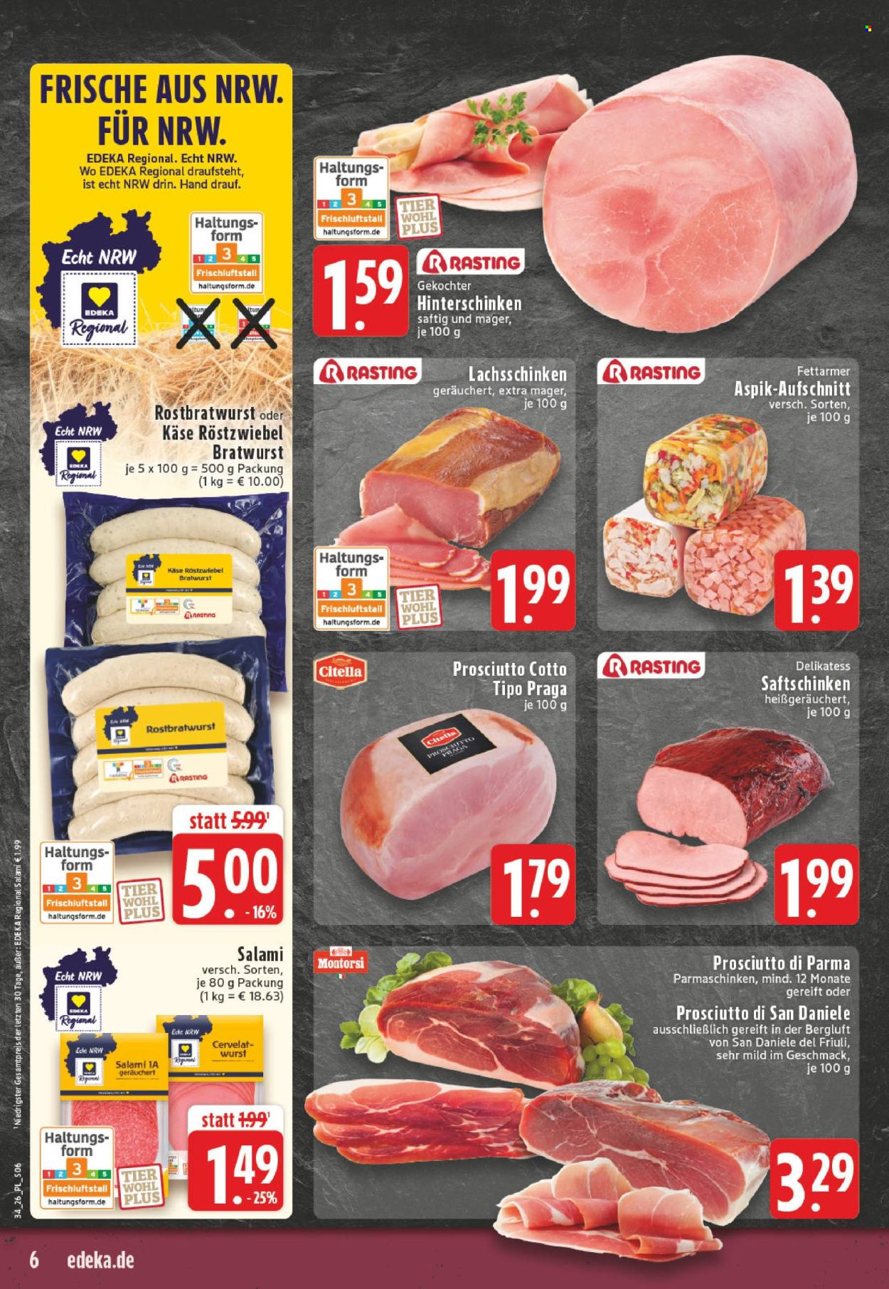 Edeka Prospekte  - 17.08.2026 - 22.08.2026. Seite 6