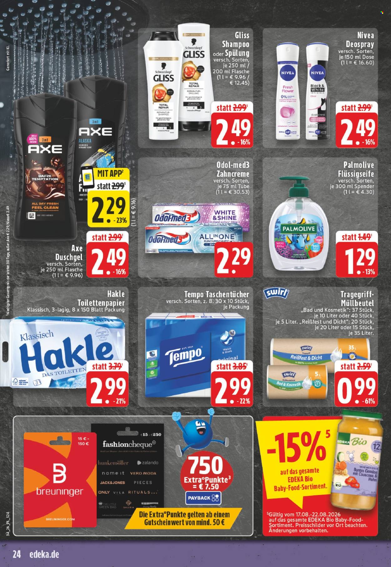 Edeka Prospekte  - 17.08.2026 - 22.08.2026. Seite 24