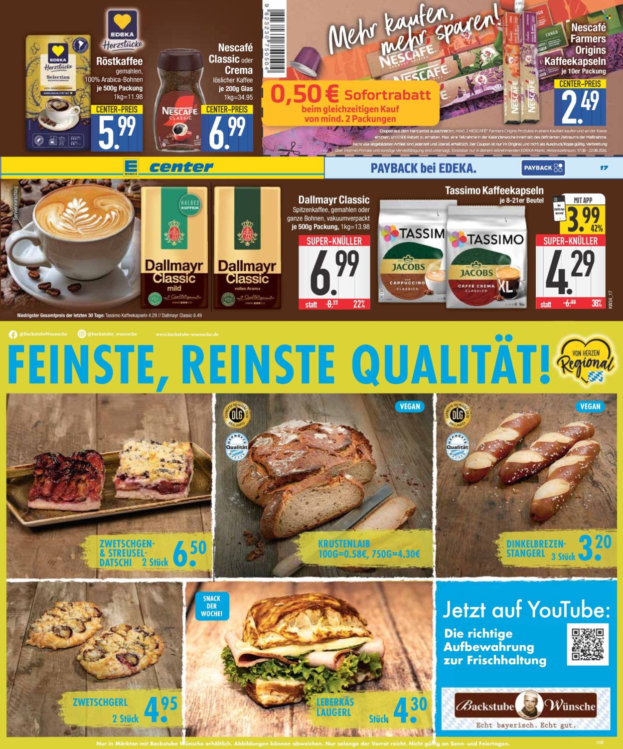 Edeka Prospekte  - 17.08.2026 - 22.08.2026. Seite 17