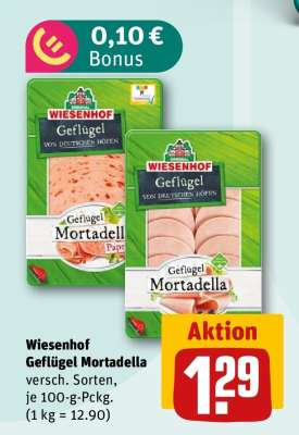 Wiesenhof Geflügel Mortadella