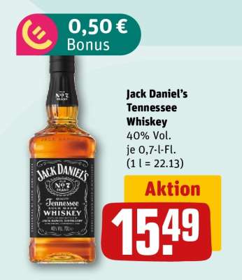 Jack Daniel’s Tennessee Whiskey