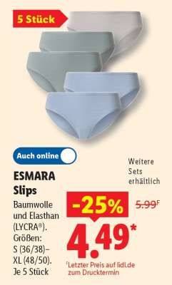 Esmara Slips