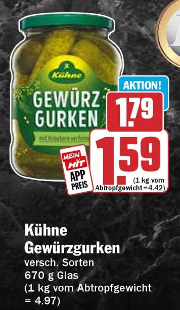 KÜHNE Gewürzgurken