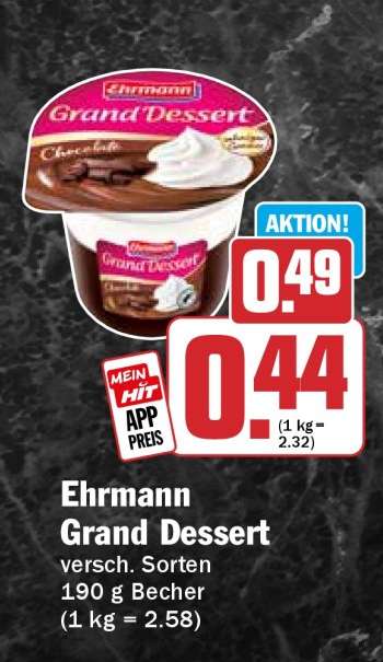 Ehrmann Grand Dessert