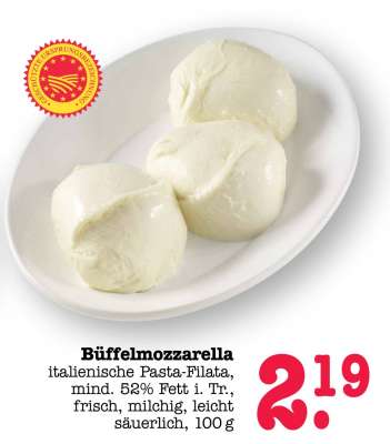 Büffelmozzarella