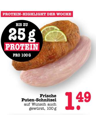 Frische Puten Schnitzel