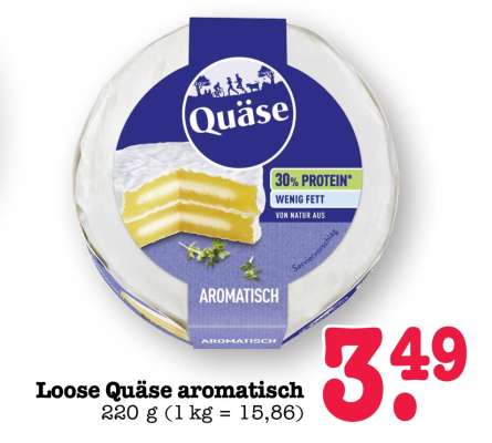 Loose Quäse aromatisch