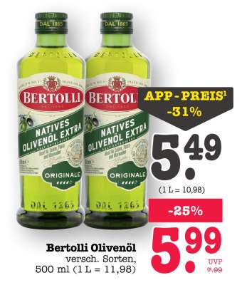 BERTOLLI Olivenöl