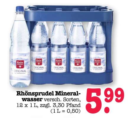 Rhönsprudel Mineralwasser