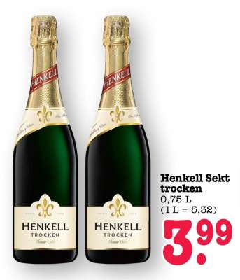 Henkell Sekt trocken
