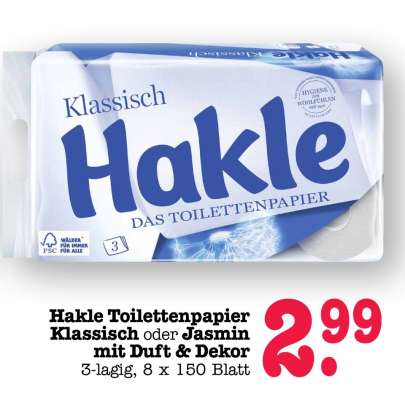 Hakle Toilettenpapier