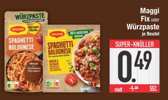 MAGGI Fix oder Würzpaste