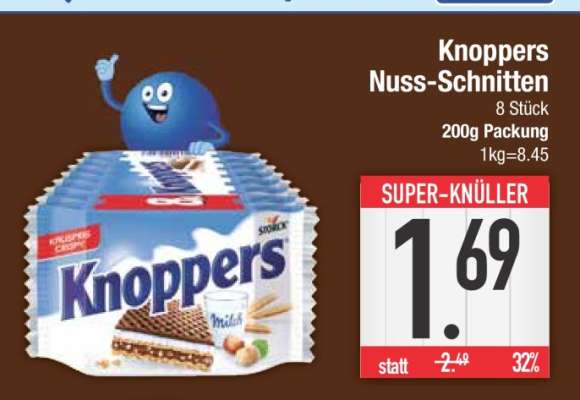 Knoppers Nuss-Schnitten