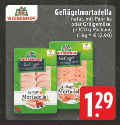 Geflügelmortadella