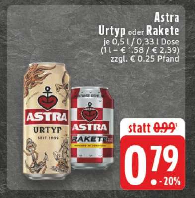 Astra Urtyp oder Rakete