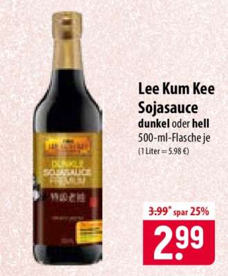 Lee Kum Kee Sojasauce