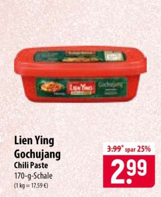 Lien Ying Gochujang Chili Paste