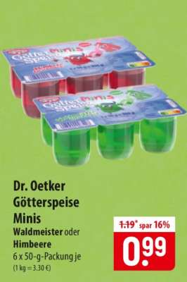 Dr. Oetker Götterspeise Minis
