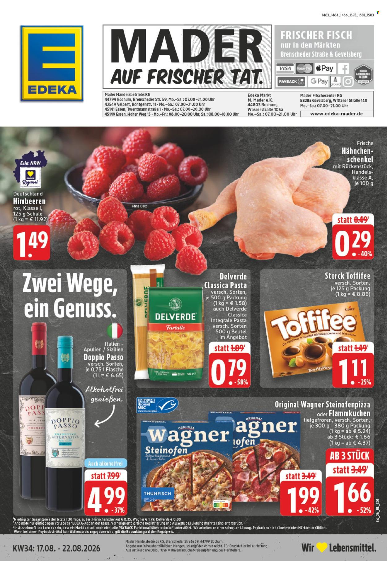 Edeka Prospekte  - 17.08.2026 - 22.08.2026. Seite 1