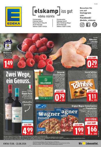 Prospekte Edeka - 17.08.2026 - 22.08.2026.