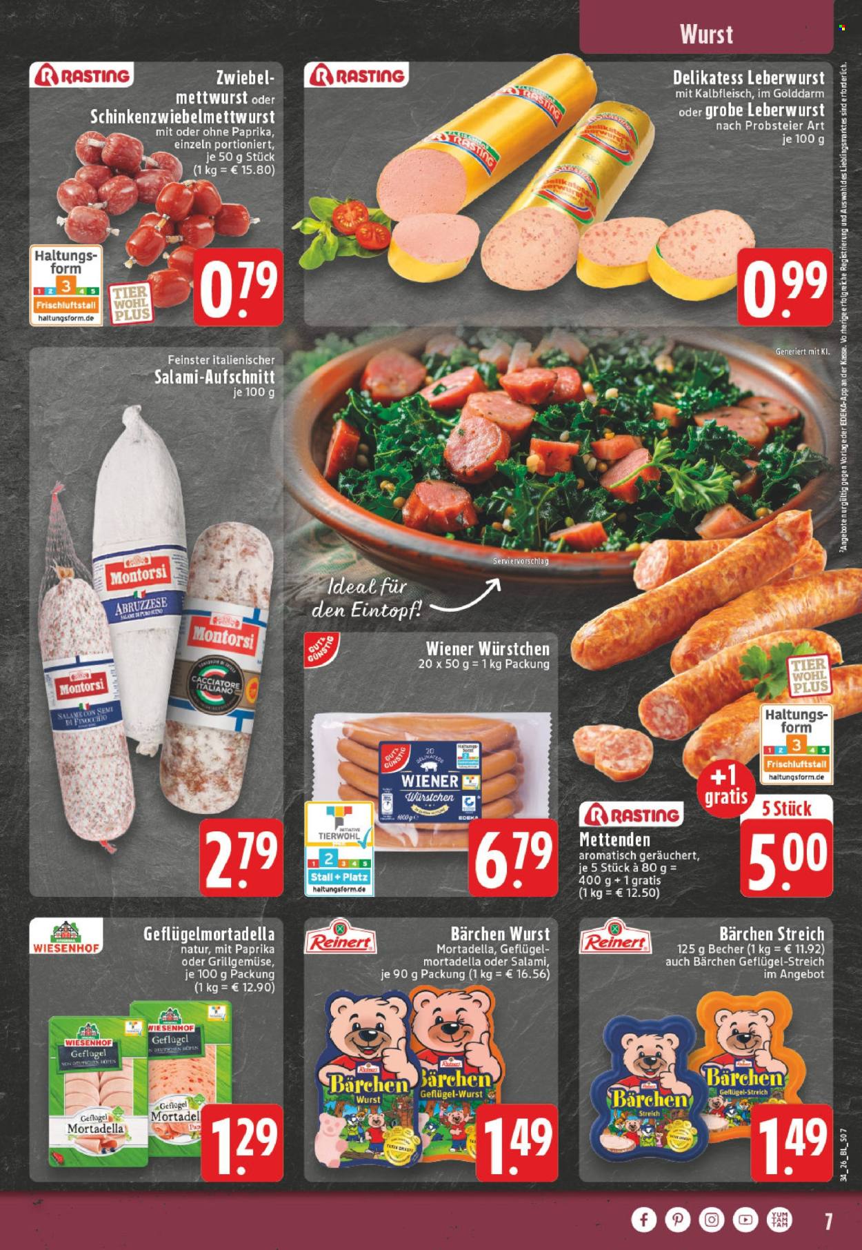Edeka Prospekte  - 17.08.2026 - 22.08.2026. Seite 7
