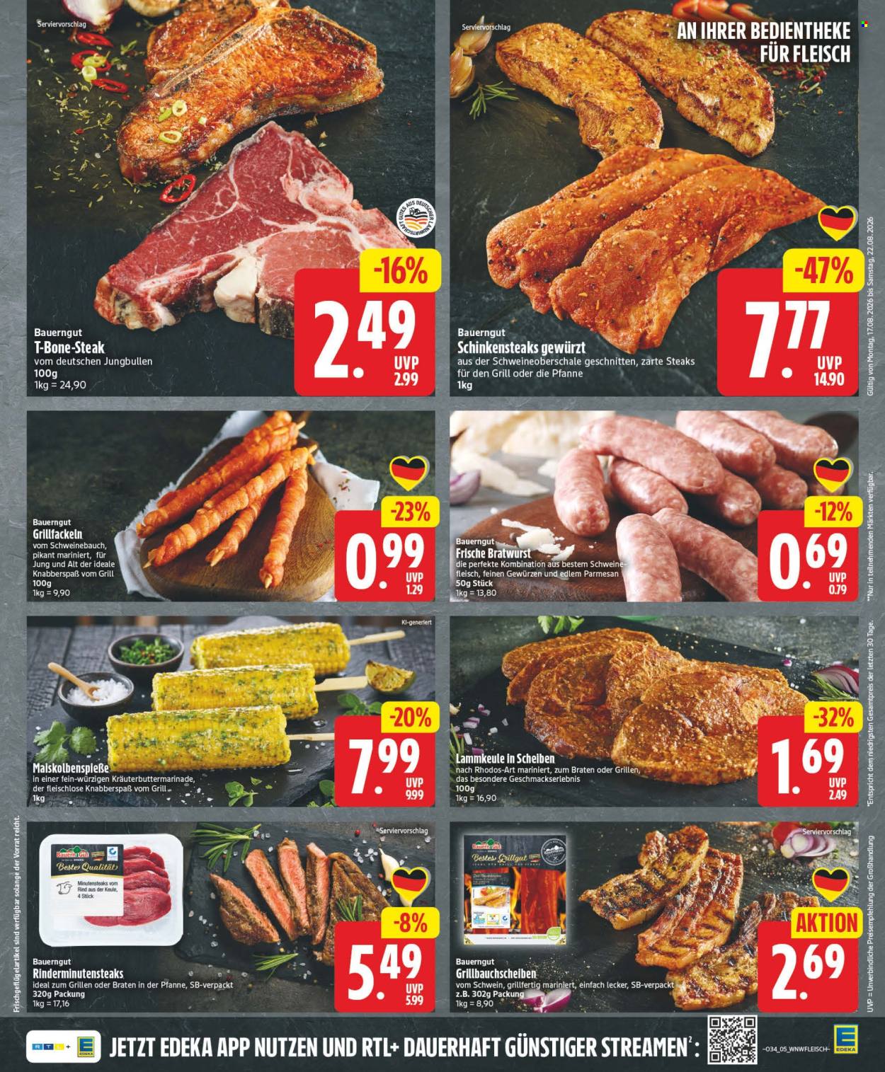 Edeka Prospekte  - 17.08.2026 - 22.08.2026. Seite 5