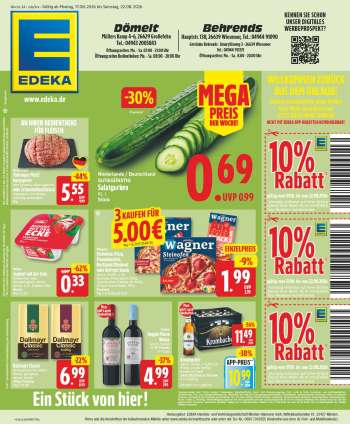 Prospekte Edeka - 17.08.2026 - 22.08.2026.