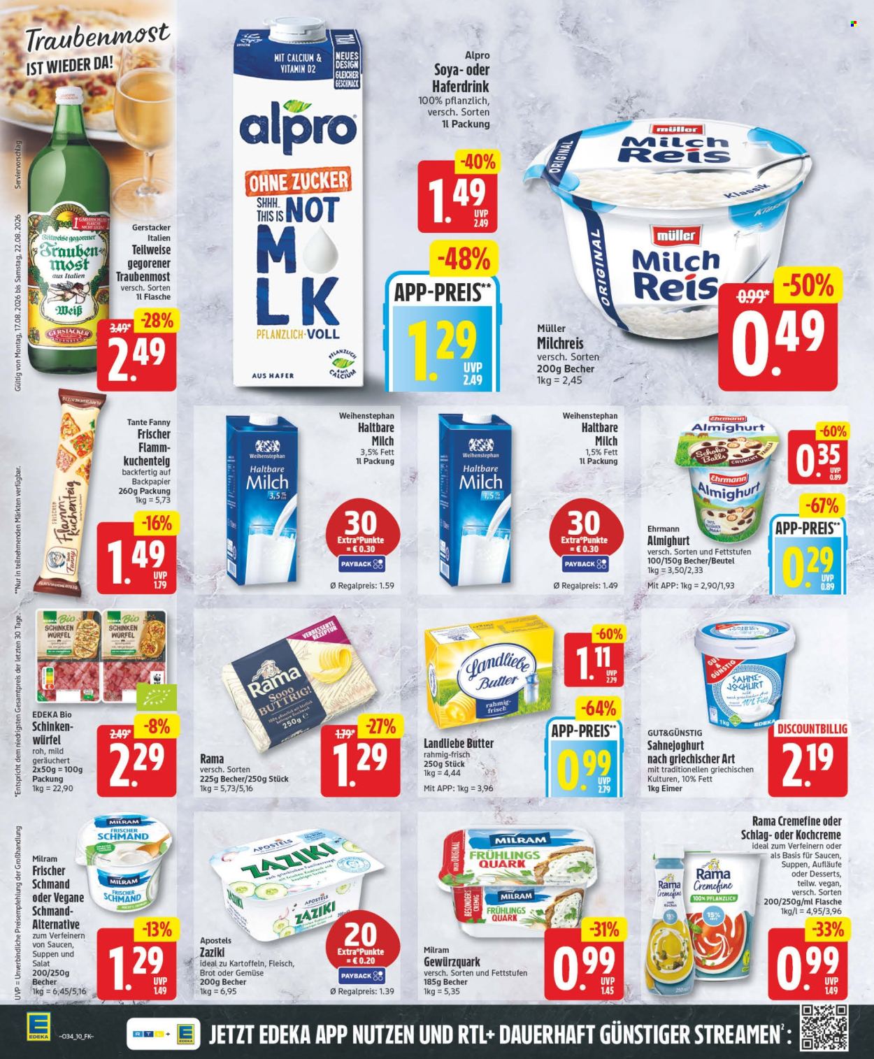 Edeka Prospekte  - 17.08.2026 - 22.08.2026. Seite 10