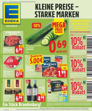 Prospekte Edeka - 17.08.2026 - 22.08.2026.