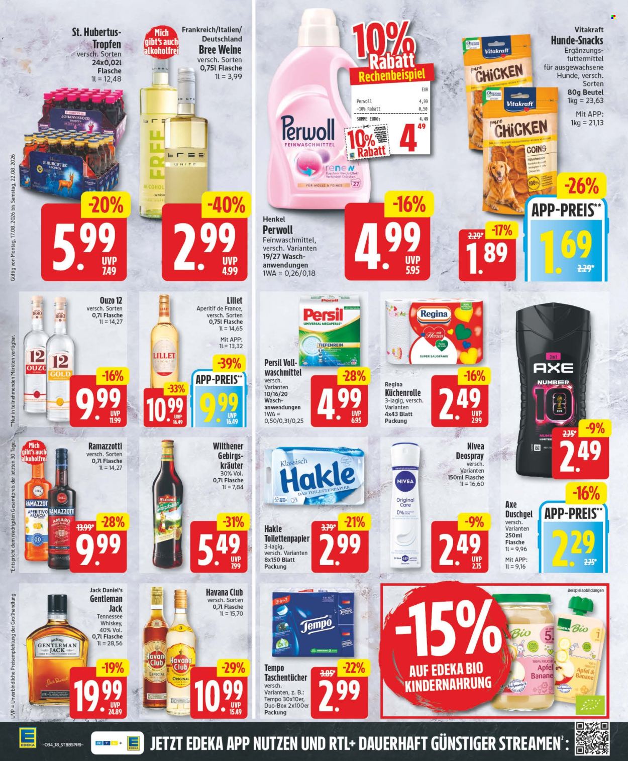 Edeka Prospekte  - 17.08.2026 - 22.08.2026. Seite 18
