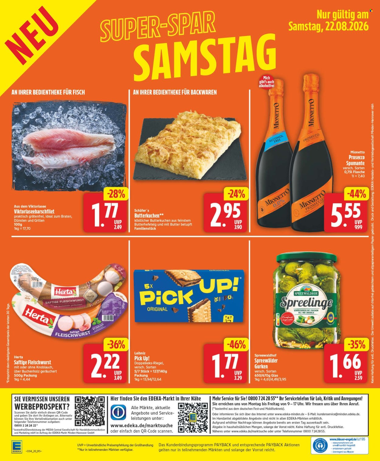 Edeka Prospekte  - 17.08.2026 - 22.08.2026. Seite 20