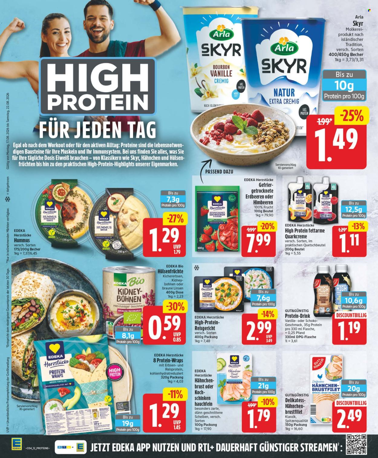 Edeka Prospekte  - 17.08.2026 - 22.08.2026. Seite 12