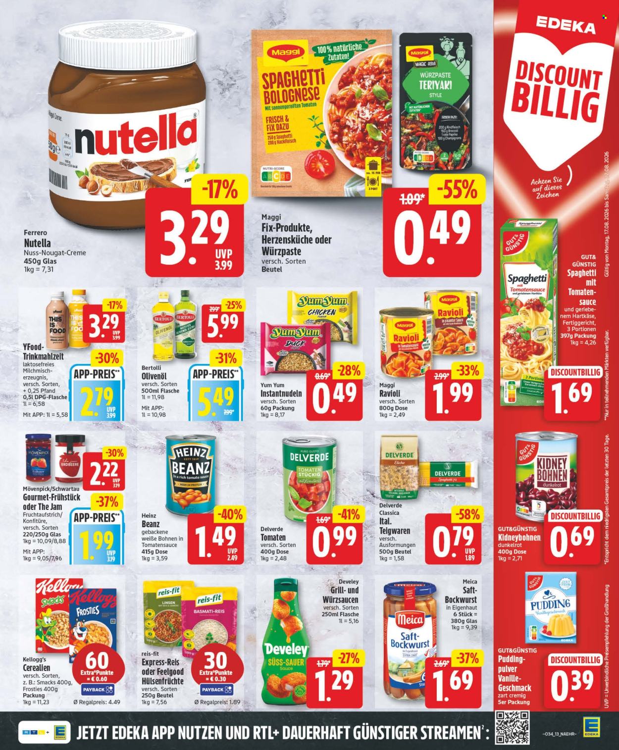 Edeka Prospekte  - 17.08.2026 - 22.08.2026. Seite 13