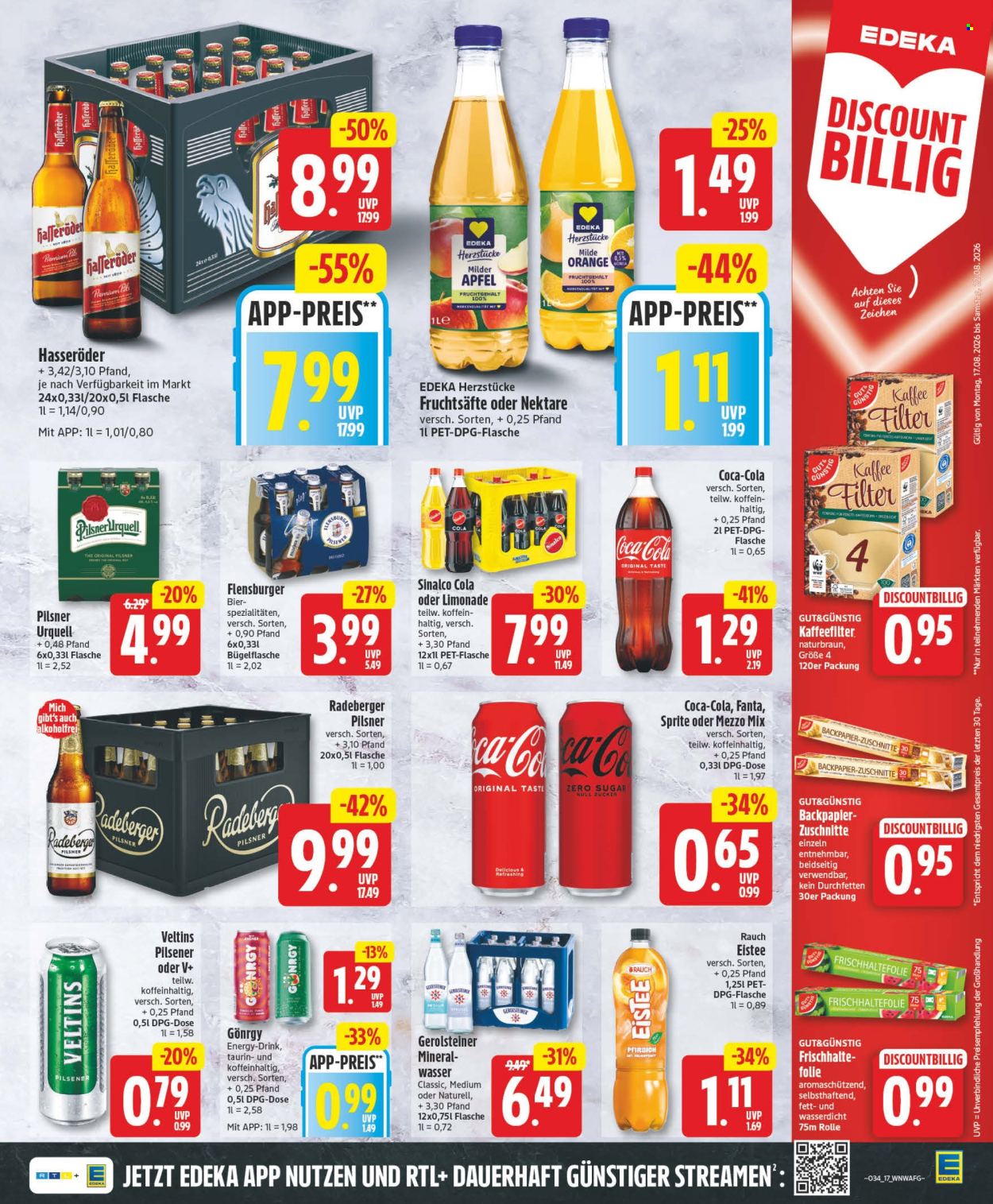 Edeka Prospekte  - 17.08.2026 - 22.08.2026. Seite 17