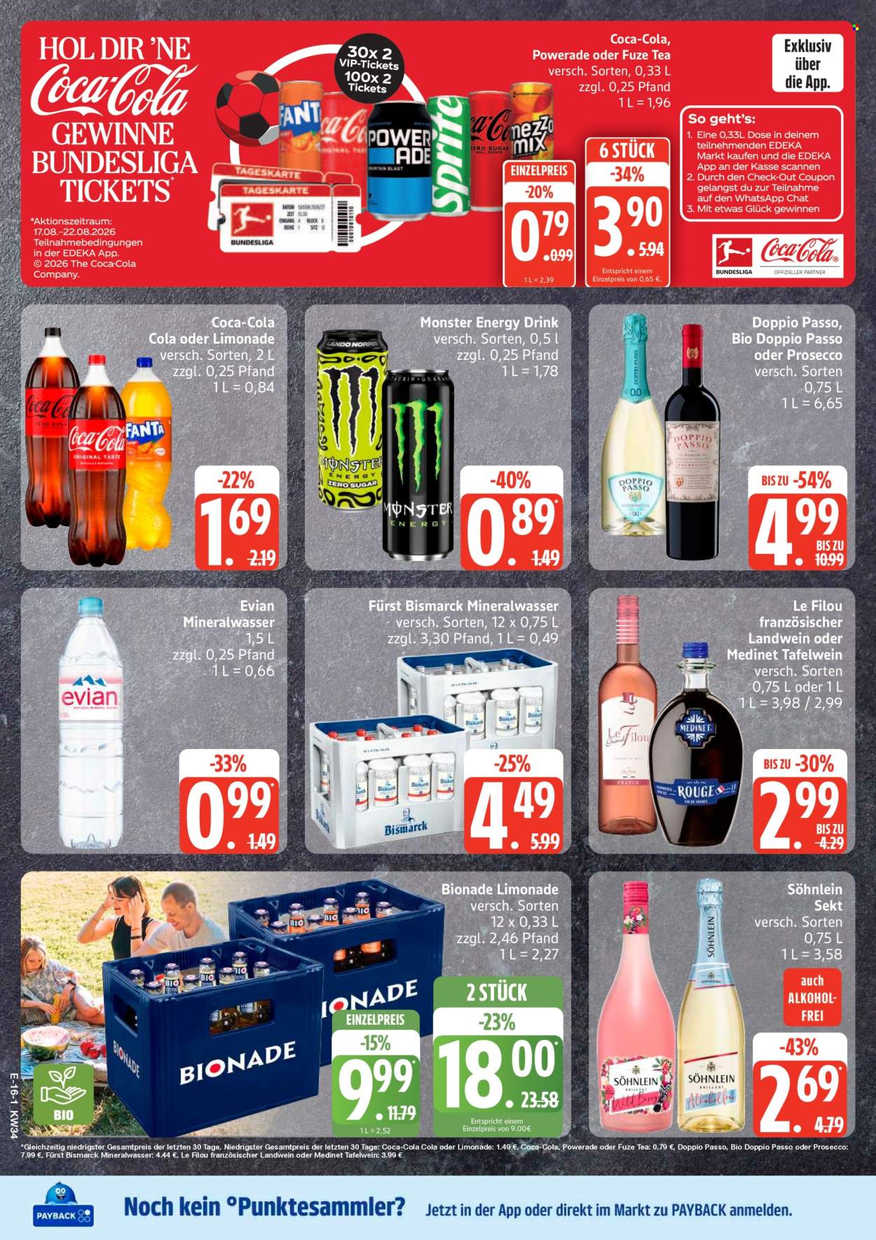 Edeka Prospekte  - 17.08.2026 - 22.08.2026. Seite 21